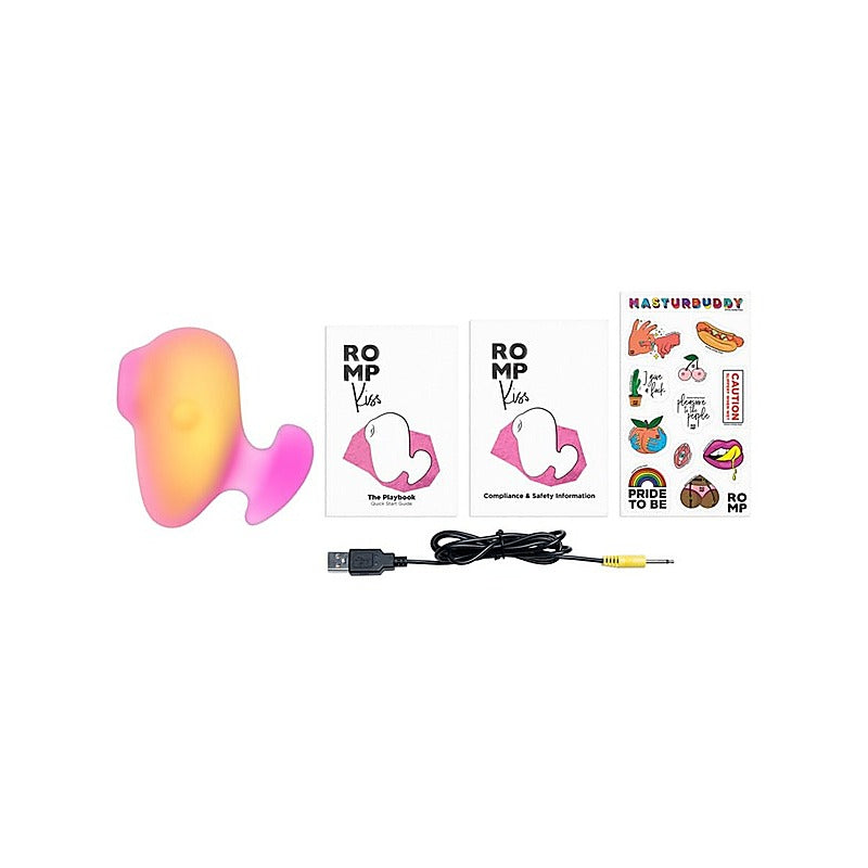 Love Honey Romp Kiss Clitoral Suction Stimulator - Clit Ticklers and Pulsators
