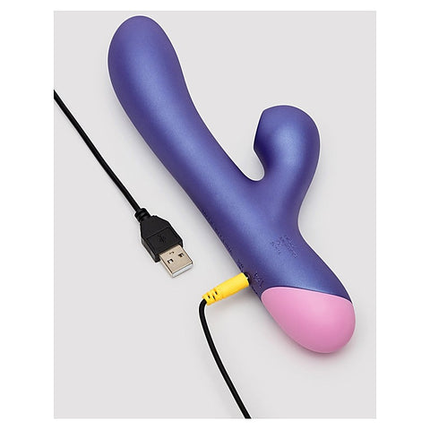 Love Honey Romp Pulse Pleasure Air Pulse Rabbit Vibrator - Rabbit Vibrators