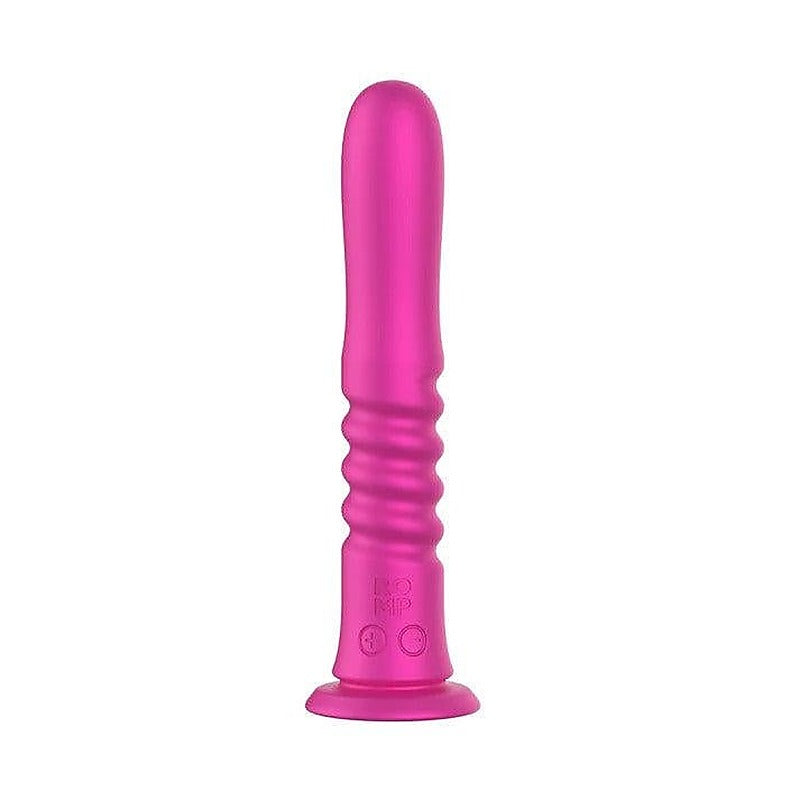 Romp Jiggle Silicone Thrusting Vibrator by Love Honey - G-Spot Vibrators