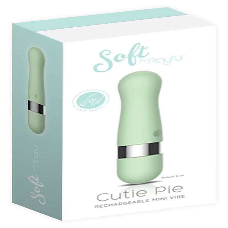Soft by Playful Cutie Pie Rechargeable Mini Bullet Vibrator - Bullet Vibrators