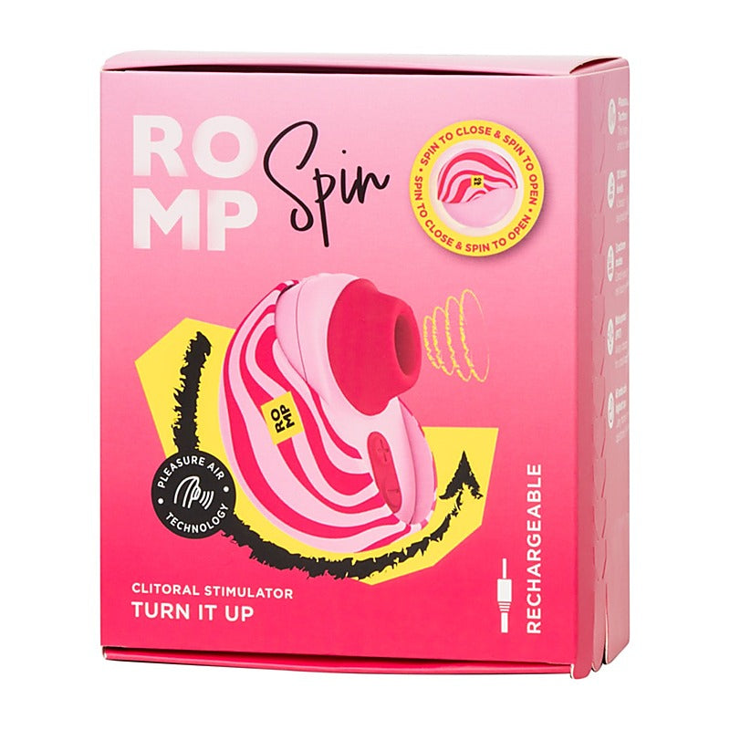Love Honey Romp Spin Pleasure Air Clitoral Vibrator - Clit Ticklers and Pulsators