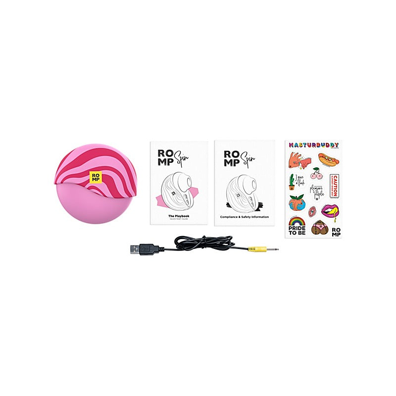 Love Honey Romp Spin Pleasure Air Clitoral Vibrator - Clit Ticklers and Pulsators