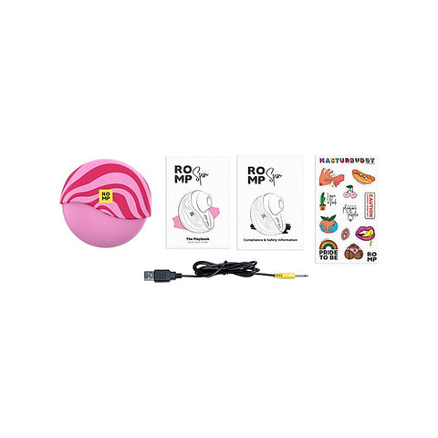 Love Honey Romp Spin Pleasure Air Clitoral Vibrator - Clit Ticklers and Pulsators