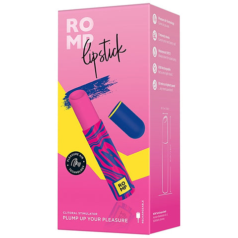 Love Honey Romp Lipstick Pleasure Air Clitoral Vibrator - Clit Ticklers and Pulsators
