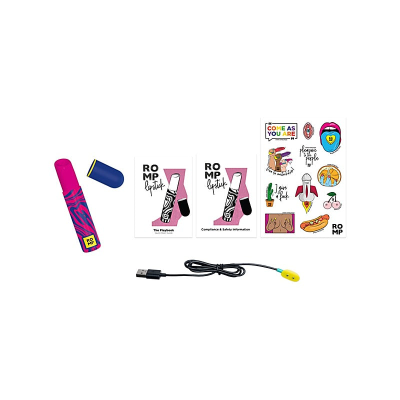 Love Honey Romp Lipstick Pleasure Air Clitoral Vibrator - Clit Ticklers and Pulsators