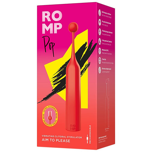 Love Honey Romp Pop High Frequency Clitoral Stimulator - Clit Ticklers and Pulsators
