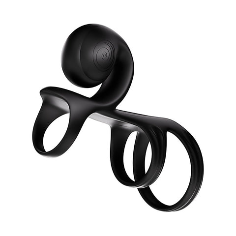 SVibe Snail JOVI Arc Couples Vibrating Cock Ring - Vibrating Cock Rings