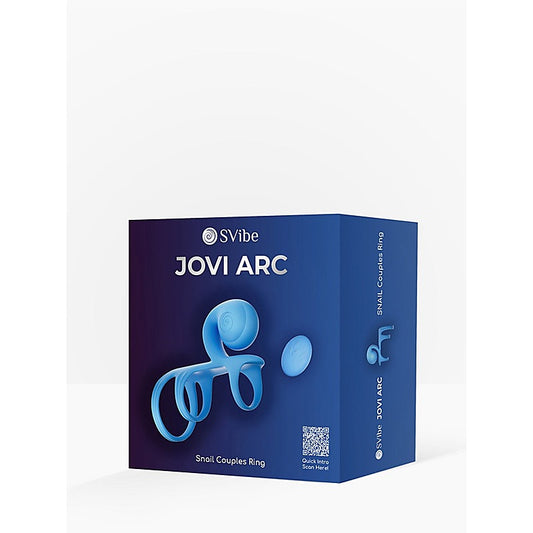 SVibe Snail JOVI Arc Couples Vibrating Cock Ring
