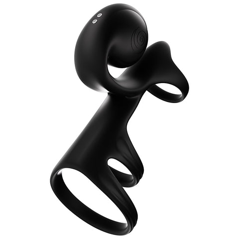 SVibe Snail JOVI Arc Couples Vibrating Cock Ring - Vibrating Cock Rings