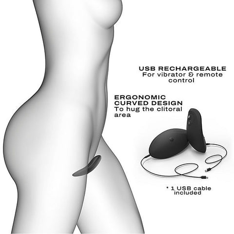 Discreet 10 Functions Panty Vibrator by Marc Dorcel - Remote Control Vibrators