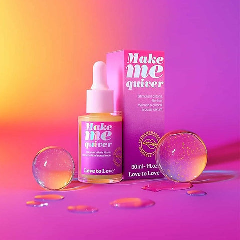 LOVE TO LOVE Make Me Quiver Womens Clitoral Arousal Serum - Massage Oils and Lubricants
