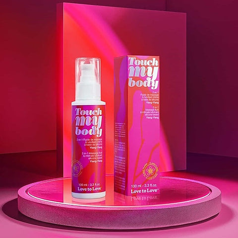 LOVE TO LOVE Touch My Body Massage & Lubricant Ylang Ylang - Massage Oils and Lubricants