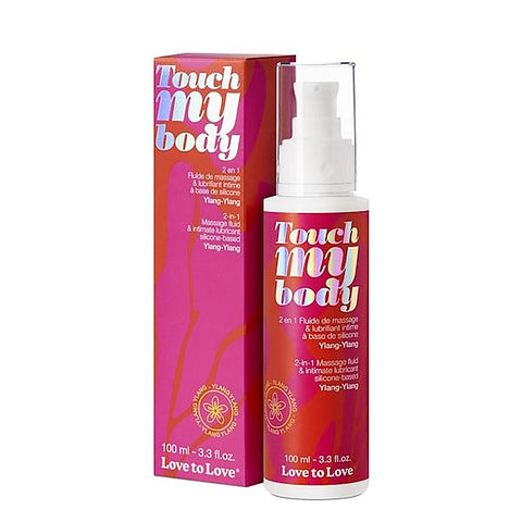 LOVE TO LOVE Touch My Body Massage & Lubricant Ylang Ylang - Massage Oils and Lubricants