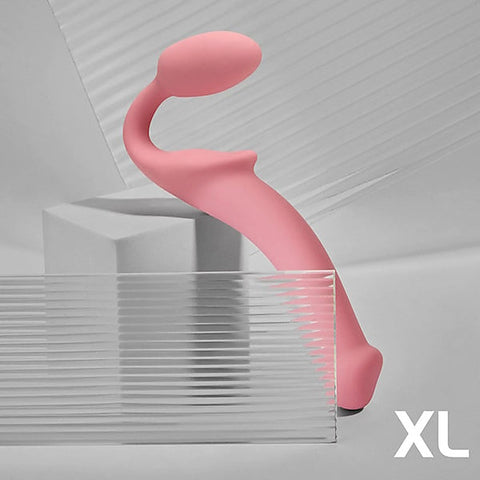 STRAP-ON-ME NEW Bendable Strap-On Flexible Dildo Pink - Strap On Sextoys