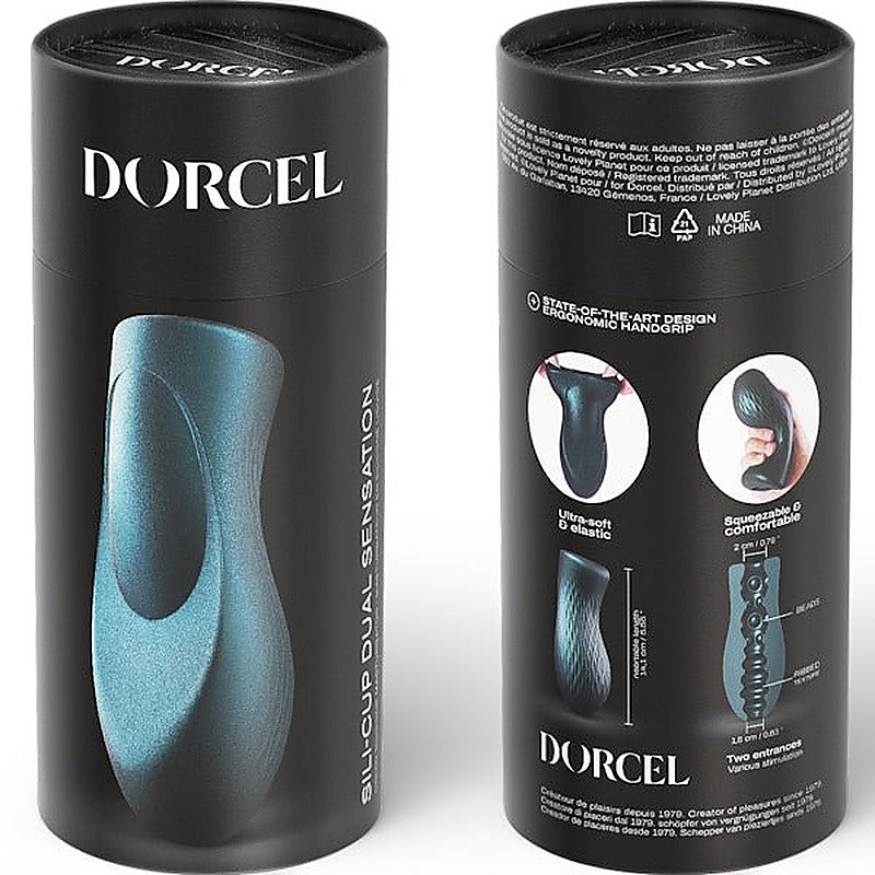 SILI-CUP Dual Sensation by Marc Dorcel - Masturbators and Strokers