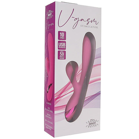 V-Gasm Rabbit Style G Spot Vibrator by Cousins Group - Rabbit Vibrators