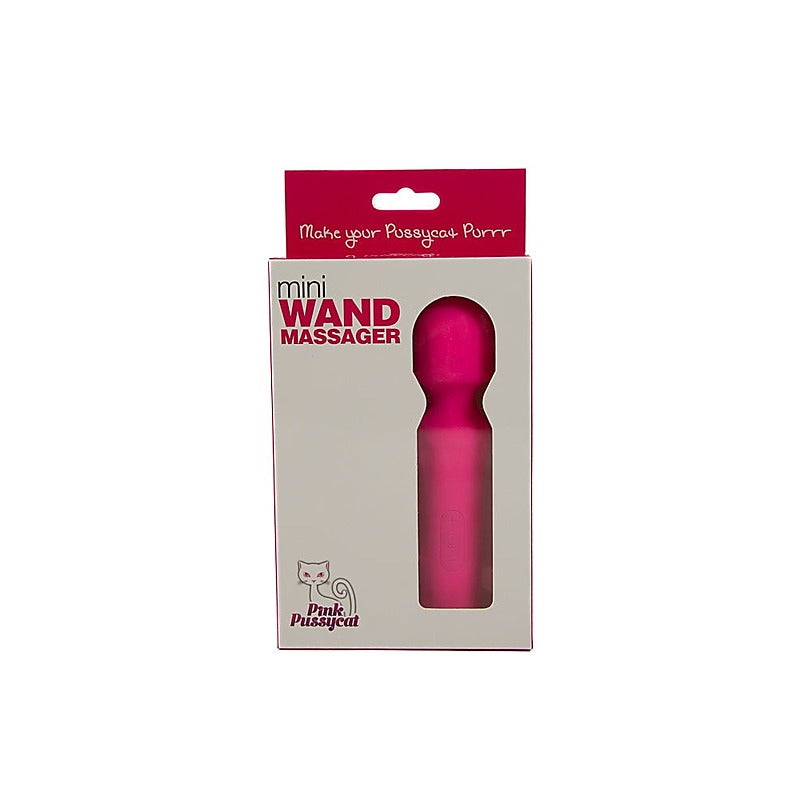 Cousins Group Pink Pussycat Mini Body Wand Massager - Body Wands