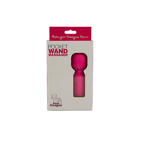 Cousins Group Pink Pussycat Pocket Body Wand Massager - Body Wands