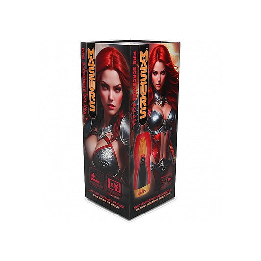 Shots Masturs Solara Fire Sorceress Automatic Masturbator - Masturbators and Strokers