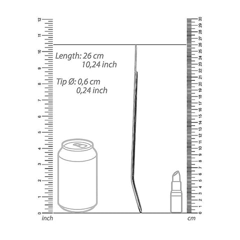 Urethral Sounding Stainless Steel Dilator by Shots Toys - Urethral Sounds