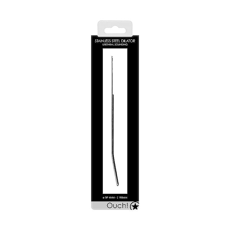 Urethral Sounding Stainless Steel Dilator by Shots Toys - Urethral Sounds