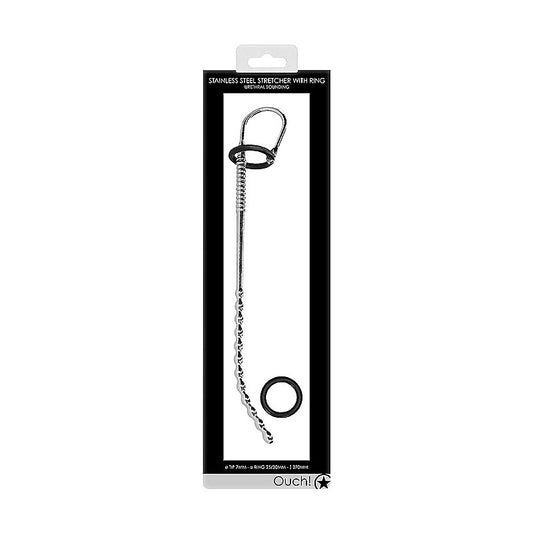 Shots Urethral Sounding Stainless Steel Stretcher - Urethral Sounds
