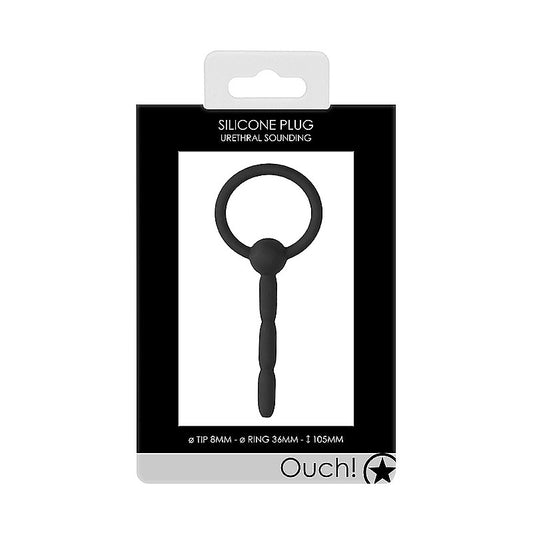 Shots Toys Urethral Sounding Silicone Plug - Urethral Sounds