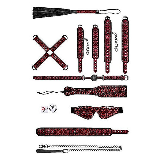 Shots Toys 10 Piece Luxury Bondage Play Set - Bondage Kits