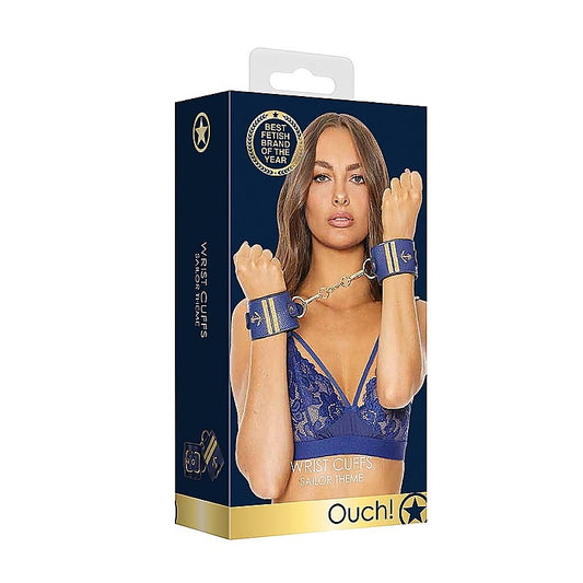 Shots Toys Sailor Theme Bondage Wrist Cuffs