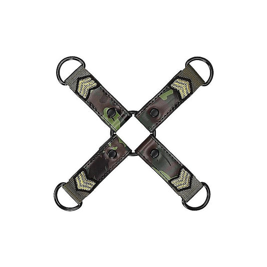 Shots Toys Army Theme Bondage Hogtie Connector - Cuffs And Restraints