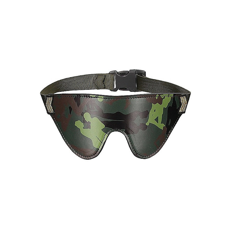 Shots Toys Army Theme BDSM Play Eye Mask - Masks And Blindfolds