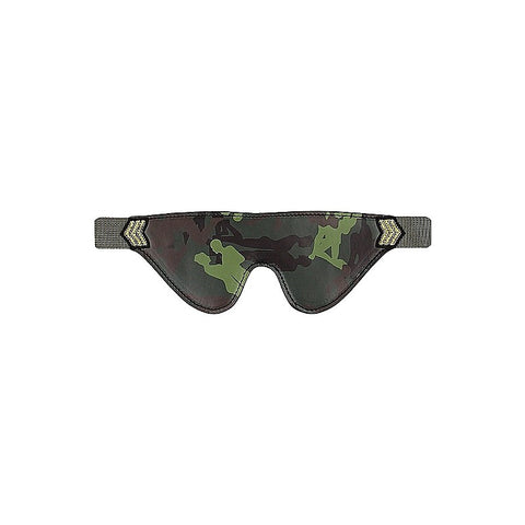 Shots Toys Army Theme BDSM Play Eye Mask - Masks And Blindfolds