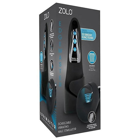 Zolo Edgemaster 7.2 Inch Vibrating Masturbator - Masturbators and Strokers