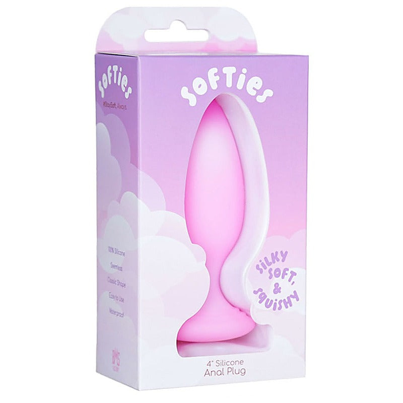 BMS Factory Softies Dual Layer Silicone Anal Plug - Butt Plugs