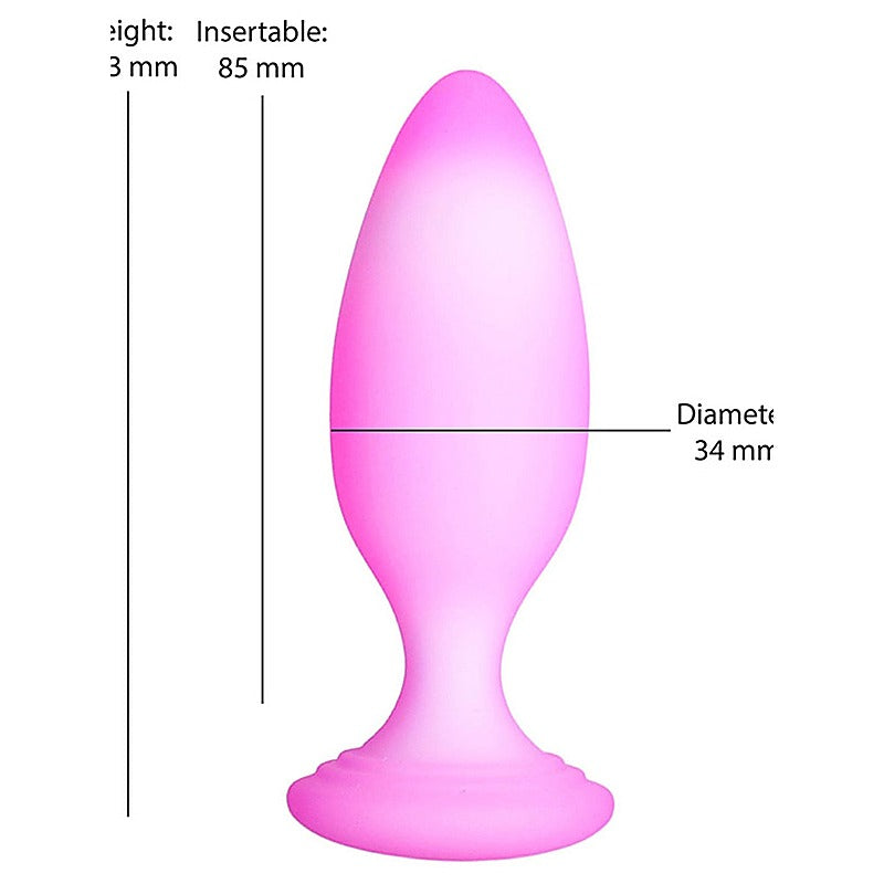 BMS Factory Softies Dual Layer Silicone Anal Plug - Butt Plugs
