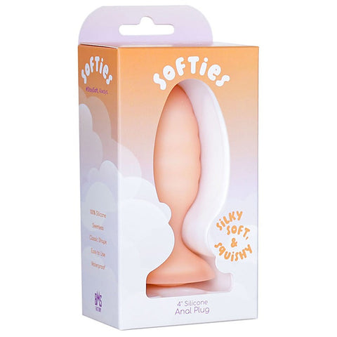 BMS Factory Softies Dual Layer Silicone Anal Plug - Butt Plugs