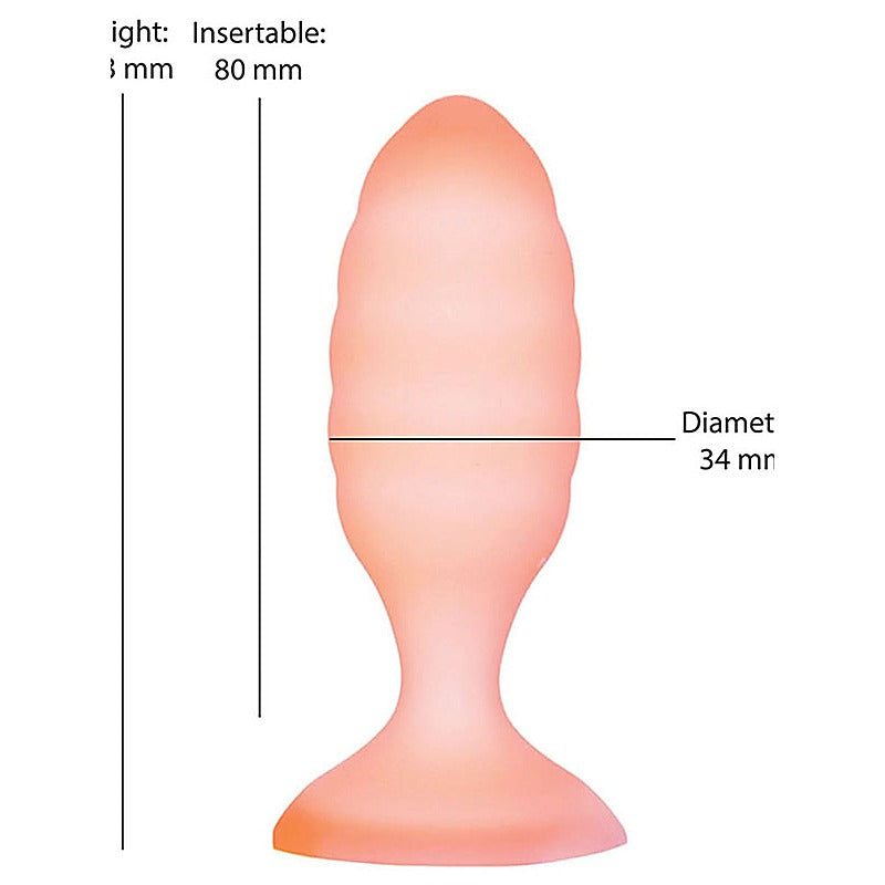 BMS Factory Softies Dual Layer Silicone Anal Plug - Butt Plugs