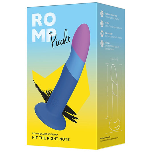 Love Honey Romp Piccolo Strap On Silicone Dildo - Strap On Sextoys