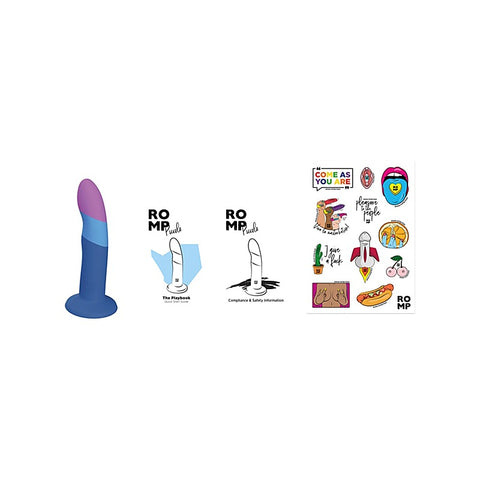 Love Honey Romp Piccolo Strap On Silicone Dildo - Strap On Sextoys