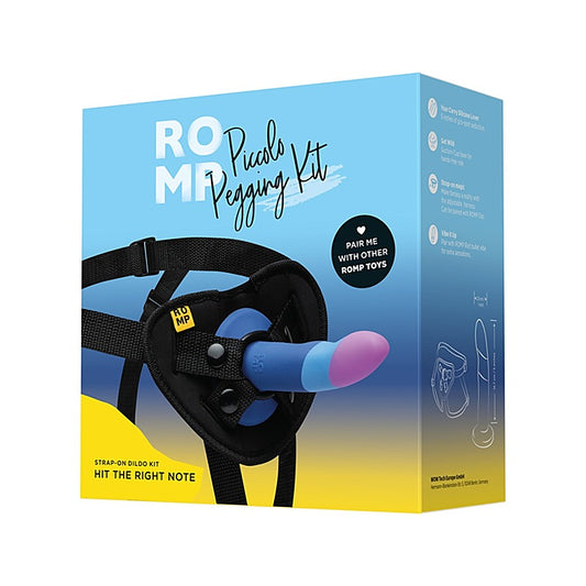 Love Honey Romp Piccolo Strap On Dildo Pegging Kit - Strap On Sextoys