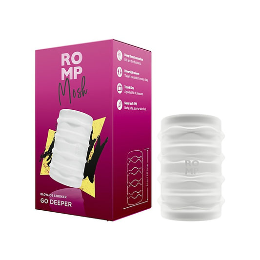 Love Honey Romp Mosh Manual Mini Male Stroker - Masturbators and Strokers