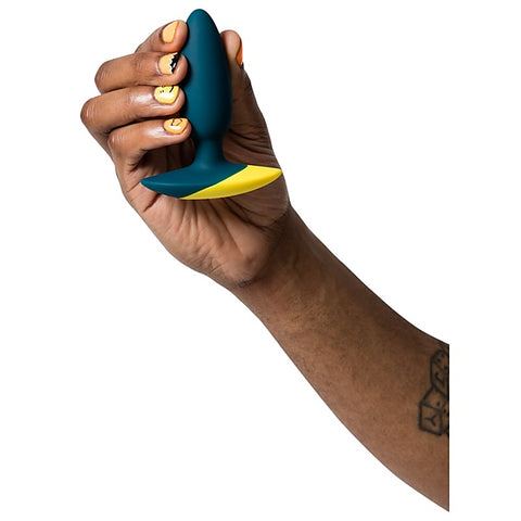 Love Honey Romp Bass Vibrating Silicone Anal Plug - Butt Plugs