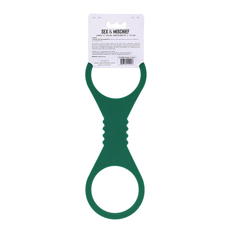 Indica Silicone Bondage Hand Cuffs by Sportsheets - Cuffs And Restraints