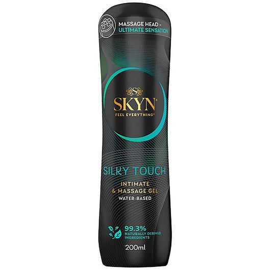 Ansell Silky Touch Intimate & Massage Gel 200ml - Water Based Lubes