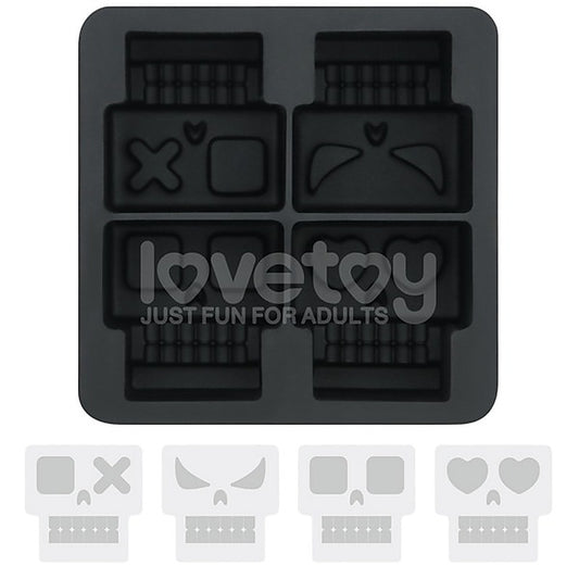 Lovetoy Bachelorette Party Skull Silicone Ice Tray