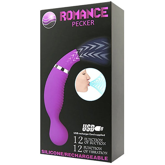 Baile Romance Pecker Rechargeable Clitoral Stimulator - Clit Ticklers and Pulsators