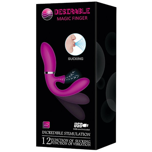 Baile Desirable Magic Finger Vibrator With Suction - Finger and Tongue Vibrators