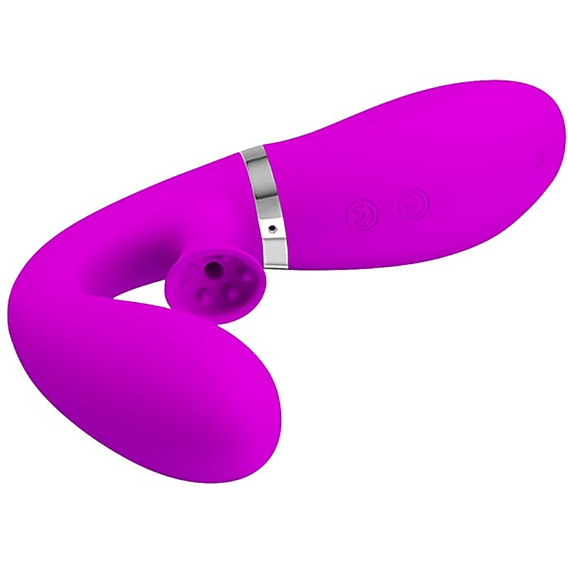 Desirable Magic Finger Vibrator With Suction by Baile - Finger and Tongue Vibrators
