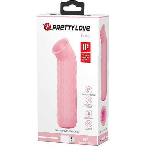 Baile Ford 12 Functions Rechargeable Clitoral Massager - Clit Ticklers and Pulsators
