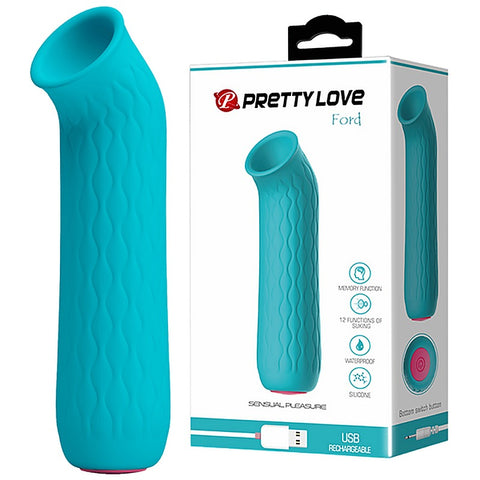 Baile Ford 12 Functions Rechargeable Clitoral Massager - Clit Ticklers and Pulsators